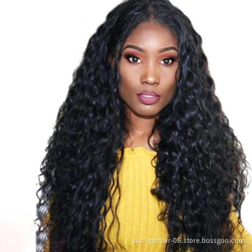 wholesale Sunlight wave hair weave frontal unprocessed virgin brazilian cheap human  water beauty stage hair southeast asian